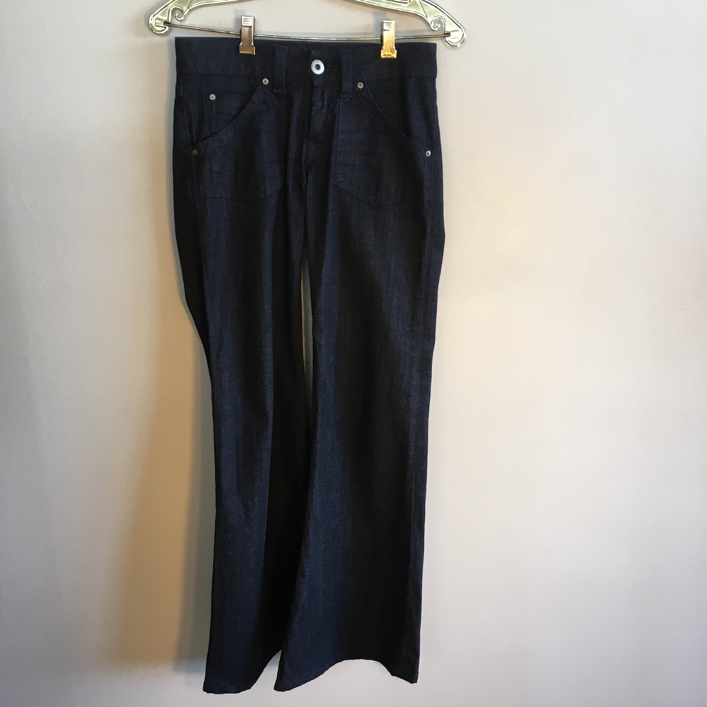 Hudson Black Flare Legs